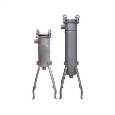 Cárter de filtro de bolsa - BFH series - MANN+HUMMEL Water & Fluid Solutions - para agua / de acero inoxidable