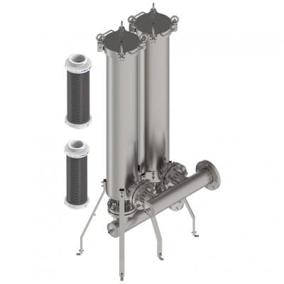 Cárter de filtro de tamiz - ST-MH20 series - MANN+HUMMEL Water & Fluid Solutions - para agua / de acero inoxidable