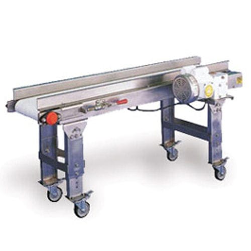 Transportador de banda - M400/M500 Series - OK International - horizontal / inclinado / de transporte