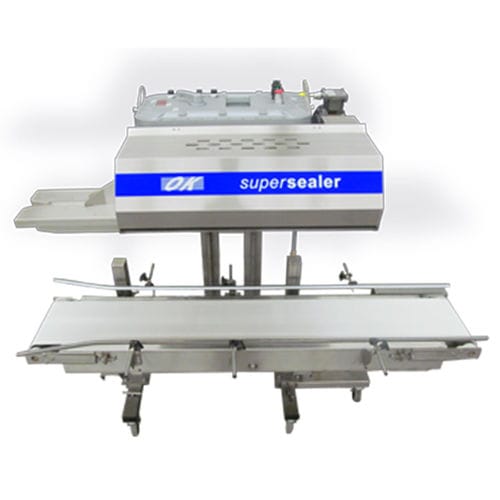 Selladora rotativa - Supersealer SB30 - OK International - semiautomática / de bolsas / continua