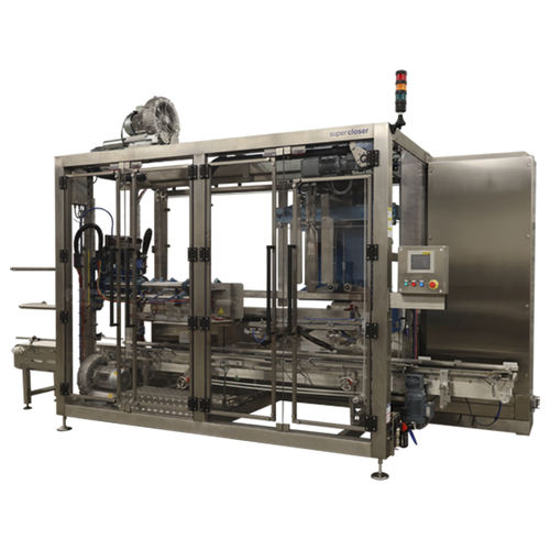 Máquina de cierre para bolsa doblado - Supercloser SC300 - OK International - termosellado / automática