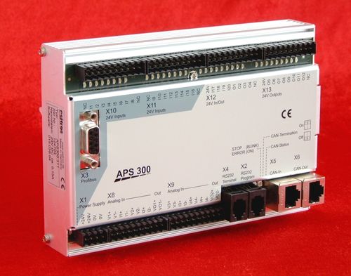 Autómata programable en riel DIN - APS 300 - esitron-electronic - compacto / entradas analógicas / entradas digitales