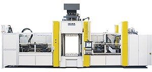 Máquina de inyección vertical - T series - DESMA Elastomertechnik - hidráulica / para HTV