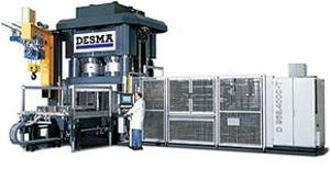 Máquina de inyección horizontal - 968 series - DESMA Elastomertechnik - hidráulica