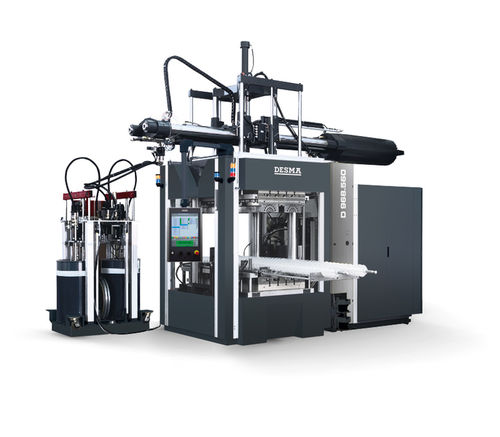 Máquina de inyección vertical - BENCHMARK series - DESMA Elastomertechnik - hidráulica / para elastómeros
