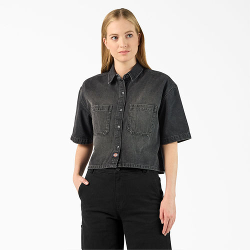 Camisa de trabajo - DICKIES - de algodón / de mezclilla / para mujer