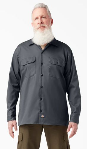 Camisa de trabajo - DICKIES - de poliéster / de algodón / para hombre