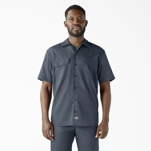 Camisa de trabajo - DICKIES - de poliéster / de algodón / para hombre