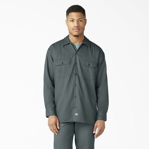 Camisa de trabajo - DICKIES - de poliéster / de algodón / para hombre