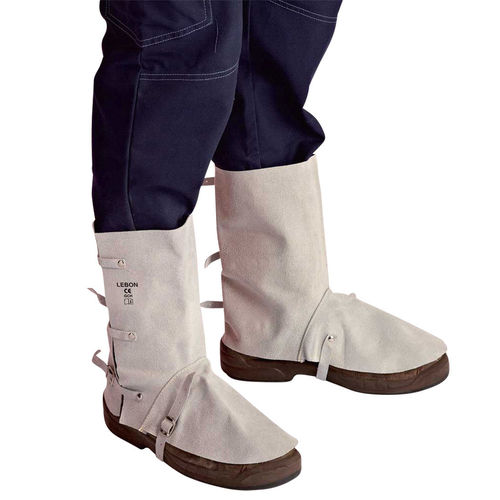 Cubrezapatos ignífugo - GCH - LEBON - de cuero / para soldaduras / unisex