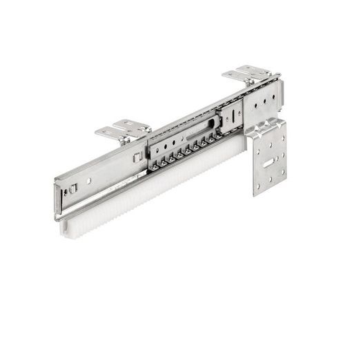 Corredera de extensión total - DZ1316 series - ACCURIDE INTERNATIONAL LIMITED - de rodillos / con puerta retráctil / de acero