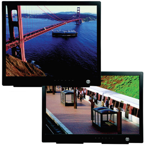 Monitor LCD - 17", 19" | 300 series - PELCO - de videovigilancia / 17" / 19"