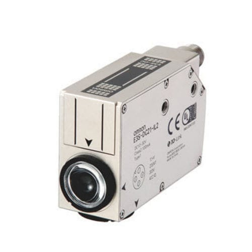 Sensor de marca de color RGB - E3S-DC series - Omron Electronics GmbH - fotoeléctrico / rectangular
