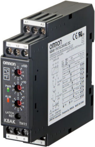 Controlador de temperatura led - K8AK-TH series - Omron Electronics GmbH - sin visualizador / mono-bucle / multibucle