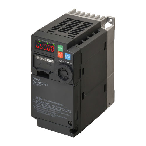 Variador de velocidad trifásico - MX2 series - Omron Electronics GmbH - monofásico / Modbus / empotrable