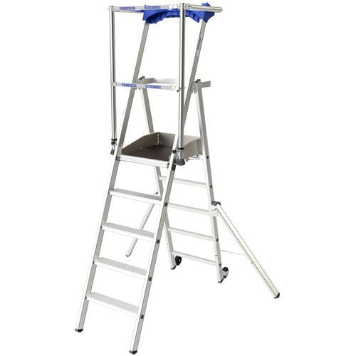 Escalera de aluminio - RAPTOR - TUBESCA - de plataforma