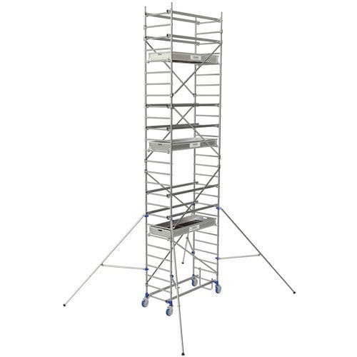 Torre de andamio móvil - CROSS 180 - TUBESCA - de fachada / modular