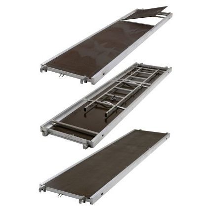 Pasarela peatonal de aluminio - 0401032 series - TUBESCA