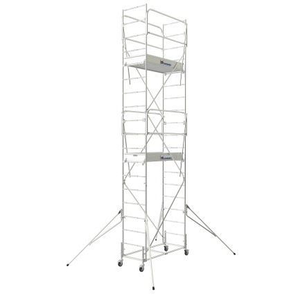 Torre de andamio móvil - GENERIS 300-4 - TUBESCA - de fachada / modular / de acero galvanizado