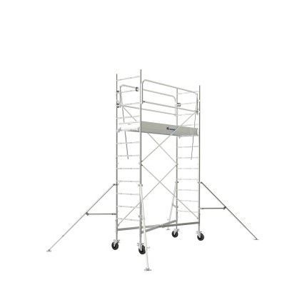 Torre de andamio móvil - GENERIS 850 - TUBESCA - de fachada / modular / de acero galvanizado