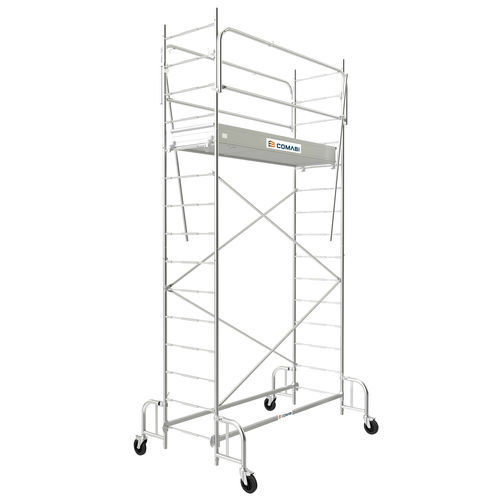 Torre de andamio móvil - JUNIOR 200 - TUBESCA - de fachada / modular / de acero galvanizado