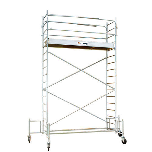 Torre de andamio móvil - JUNIOR 250 - TUBESCA - de fachada / modular / de acero galvanizado