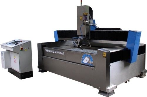 Máquina de corte con chorro de agua - New Line  - PTV spol. sr.o. - para acero inoxidable / CNC / compacta