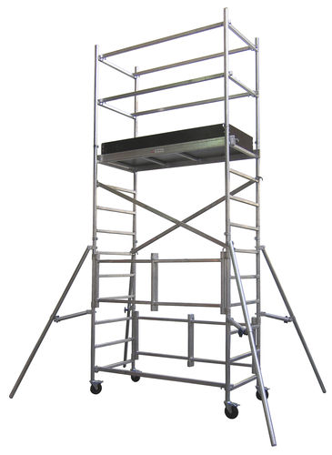 Torre de andamio móvil - Aluxis Junior - BELLEGROUP - de fachada / modular