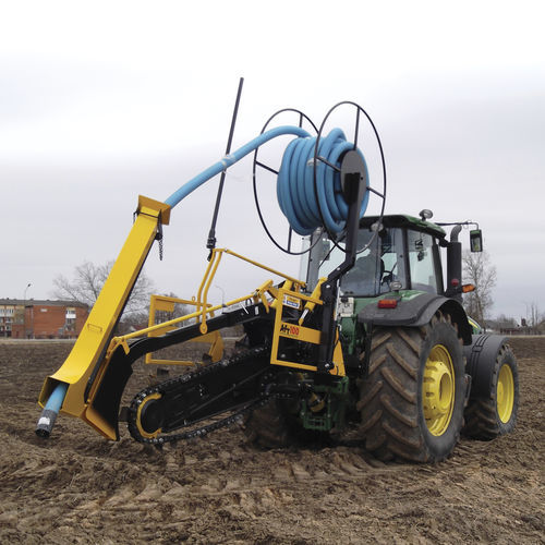 Zanjadora con cadena - AFT100 - AFT TRENCHERS LIMITED - montada en tractor / para tractor / para la agricultura