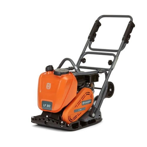 Plancha vibradora de marcha de avance - LF 80 LAT - Husqvarna - con motor de gasolina / de compresión