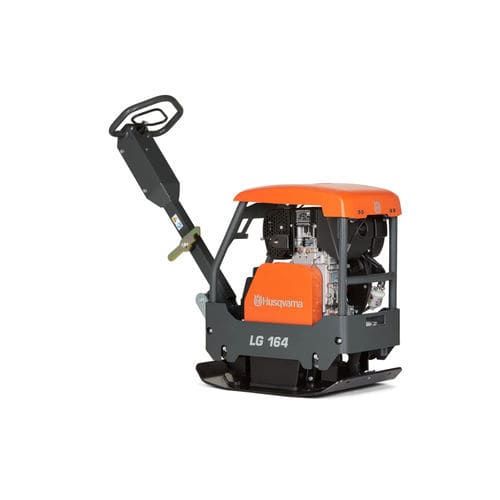 Plancha vibradora bidireccional - LG 164 - Husqvarna - de marcha de avance / reversible