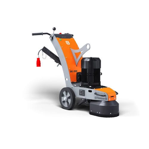 Amoladora para pavimento monodisco - BG 250 - Husqvarna - para hormigón / trifásica / eléctrica