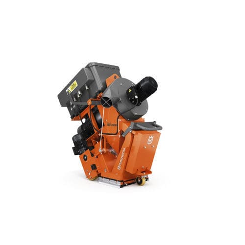 Granalladora de 2 turbinas - Blastrac EBE 350EX - Husqvarna - para limpieza de superficies / para metal / móvil