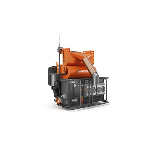 Granalladora para metal - Blastrac EBE 900V - Husqvarna - para tanque / para tuberías / vertical