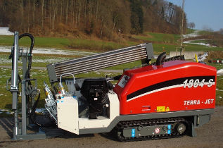 Perforadora horizontal direccional - 4 - 6 t | TJ 1804 S  - TERRA - con orugas / rotativa / hidráulica