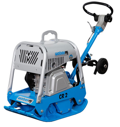 Plancha vibradora reversible - CR 2 series - WEBER MASCHINENTECHNIK