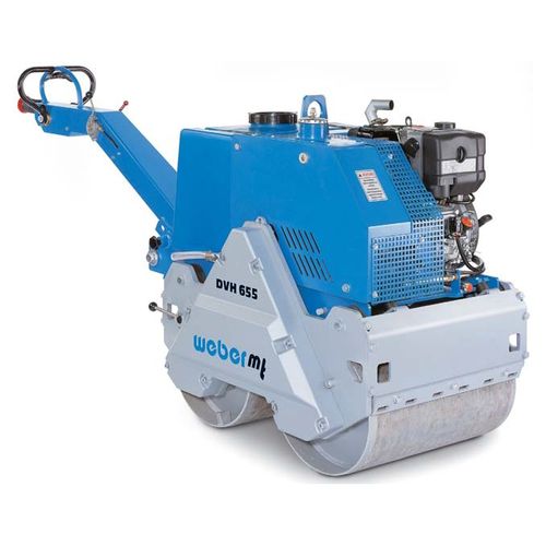 Compactador dúplex - DVH 655 E - WEBER MASCHINENTECHNIK - vibratorio / manual