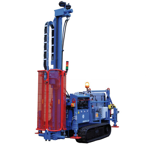 Perforadora de extracción de testigos - APAFOR® 220  - APAGEO - geoctécnica / sonda / con orugas