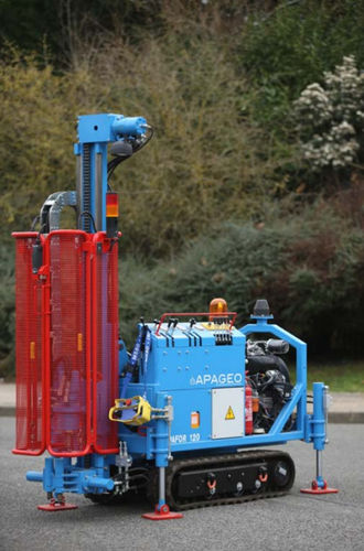 Perforadora de extracción de testigos - APAFOR® 120 - APAGEO - geoctécnica / de pilotes / con orugas