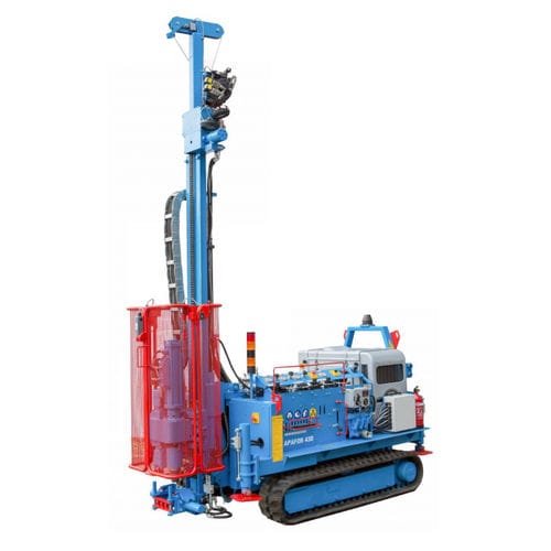 Perforadora de extracción de testigos - APAFOR® 430 - APAGEO - geoctécnica / multifunción / con orugas