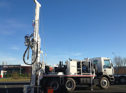 Perforadora de extracción de testigos - APAFOR® 700 - APAGEO - geoctécnica / de pozo geotérmico / para orificio profundo