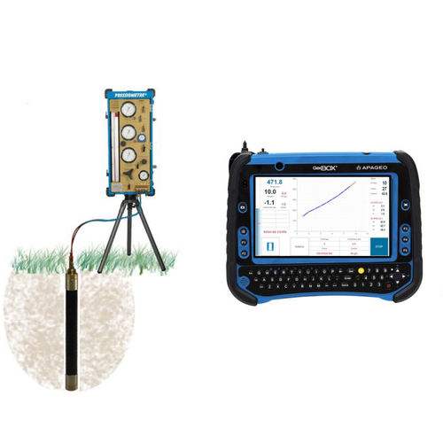 Sistema de adquisición de datos portátil - GEOSPAD®2 - APAGEO - inalámbrico / con grabación de datos