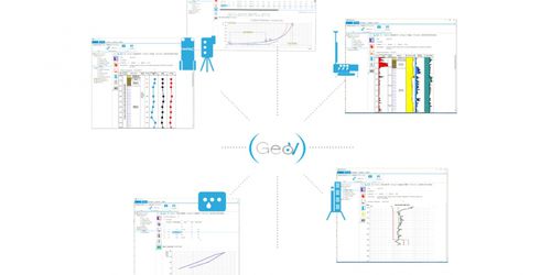 Software análisis de datos - GEOVISION® - APAGEO - de adquisición de datos / para prueba / de cálculos