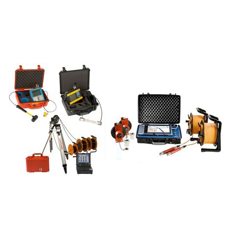 Equipo de prueba vibración - APAGEO - cross-hole / resistencia eléctrica / automático