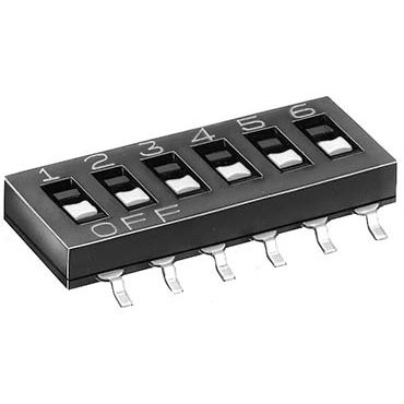 Interruptor de corredera - SMS series - KNITTER SWITCH - multipolar / 2 polos / a prueba de choques