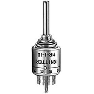 Interruptor rotativo - MR series - KNITTER SWITCH - unipolar / 2 polos / 4 polos