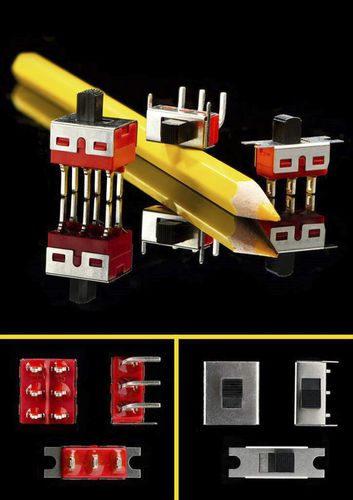Interruptor de corredera - MFP/MFS 126/226 - KNITTER SWITCH - unipolar / 2 polos / estándar