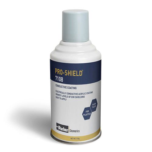 Pintura anticorrosión - PRO-SHIELD® 7108 - Parker Chomerics Division - de blindaje EMI / monocomponente / de aerosol