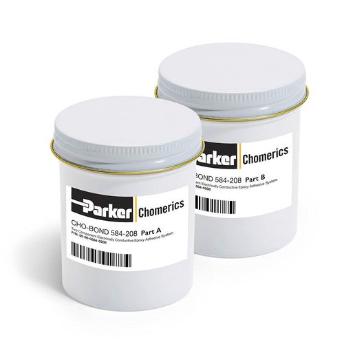 Cola epoxi - CHO-BOND® 584-208 - Parker Chomerics Division - para metal / bicomponente / de pegado