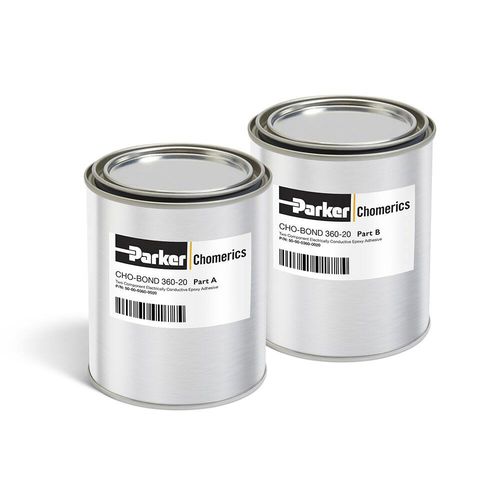 Cola epoxi - CHO-BOND® 360-20 - Parker Chomerics Division - para metal / bicomponente / para aparatos eléctricos